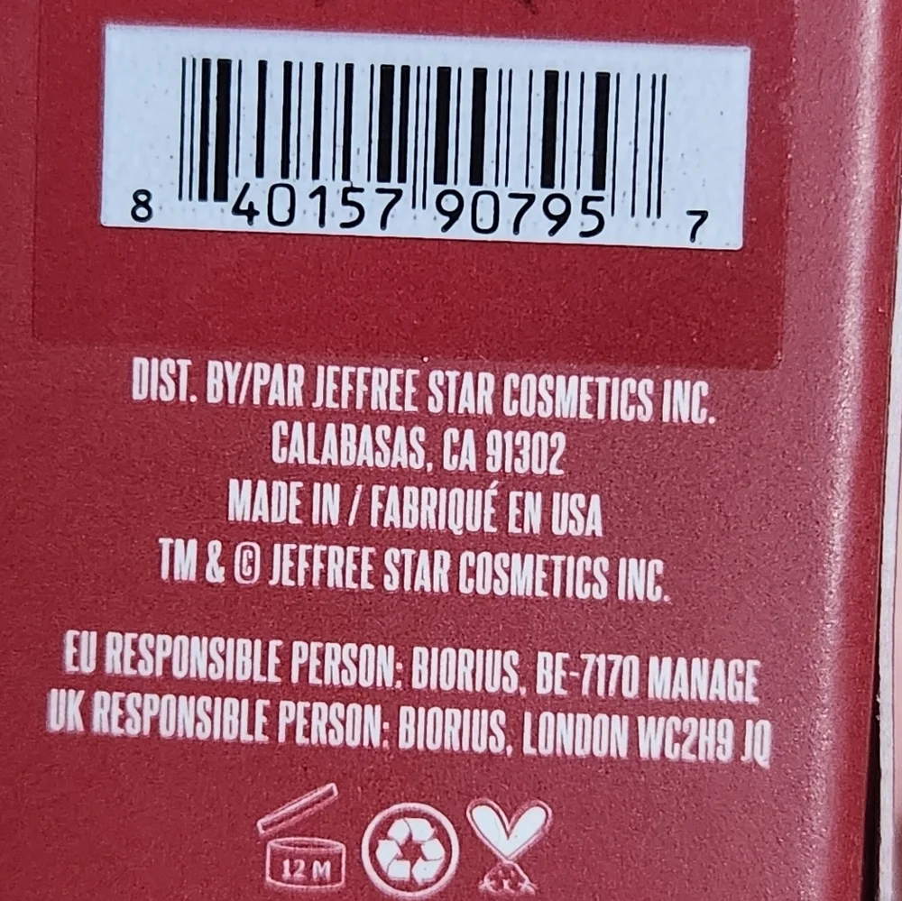 Jeffree Star Velvet Trap Lipstick NEW in box